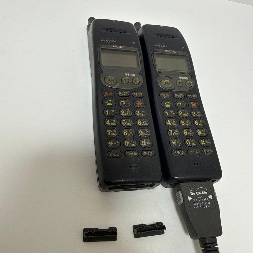 NTTドコモ P デジタルムーバ 携帯電話 2台セット