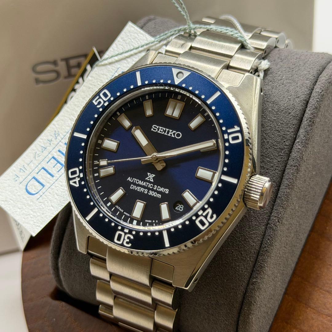 【新品未使用】セイコー　SBDC195 6R55-00G0 箱付　自動巻