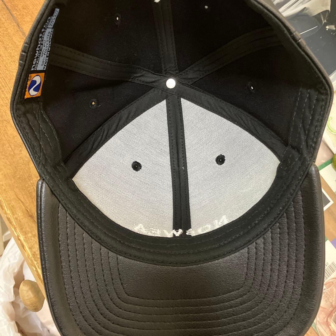 NOSWEA 花村想太 黒キャップ 帽子 ロゴレザー - メルカリ