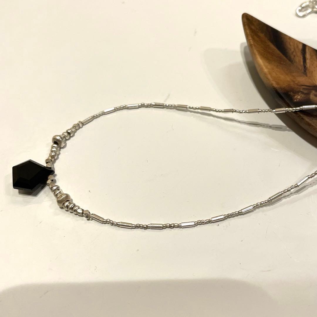 カレンシルバー オニキス ネックレス ※N70-3 ほか、ご依頼品