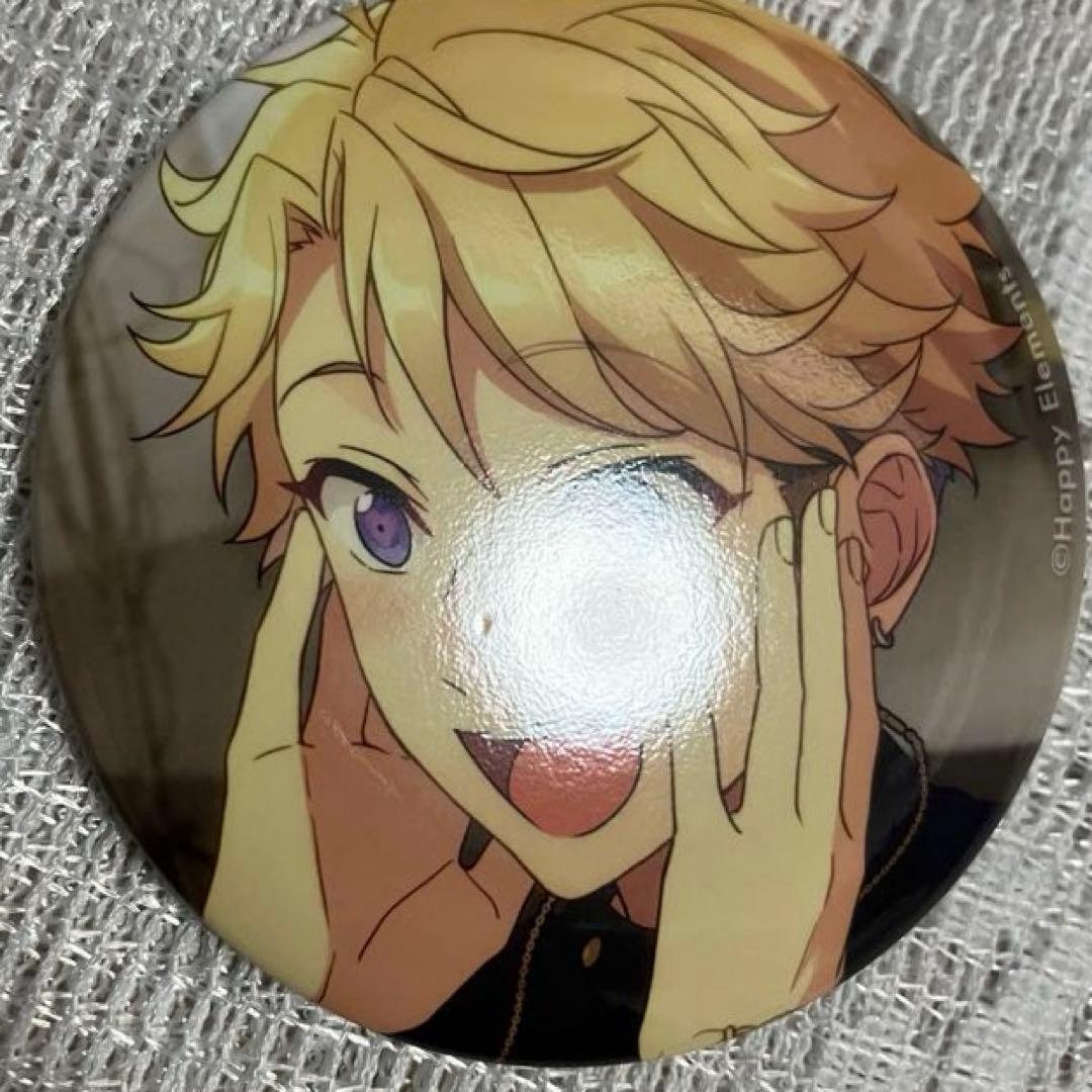 あんスタ フィーチャー 缶バッジ 2020 AUTUMN casual 鳴上嵐