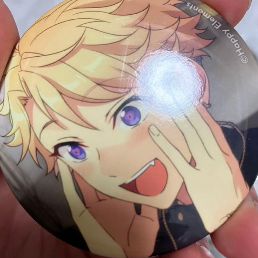 あんスタ フィーチャー 缶バッジ 2020 AUTUMN casual 鳴上嵐