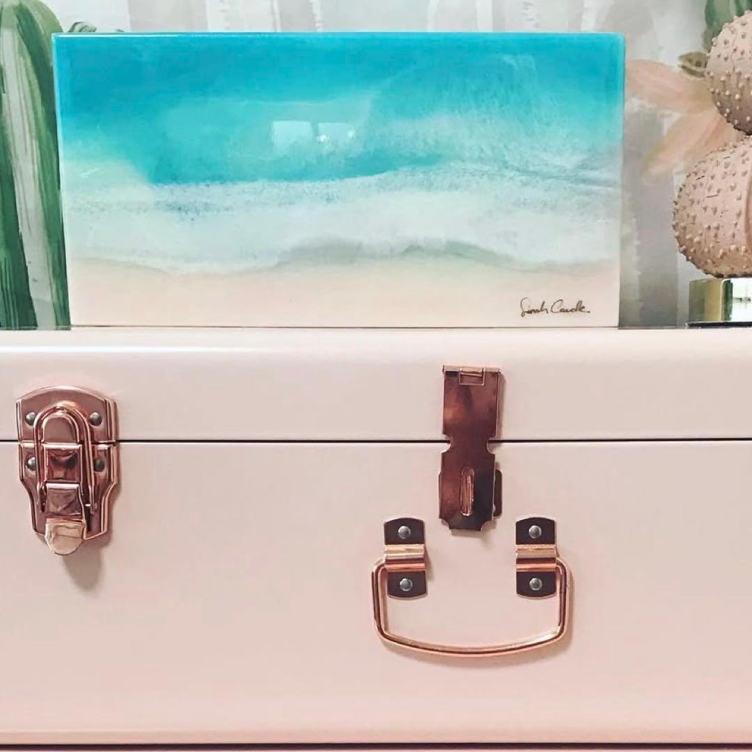 Sarah Candele ビーチ風景 レジンアート