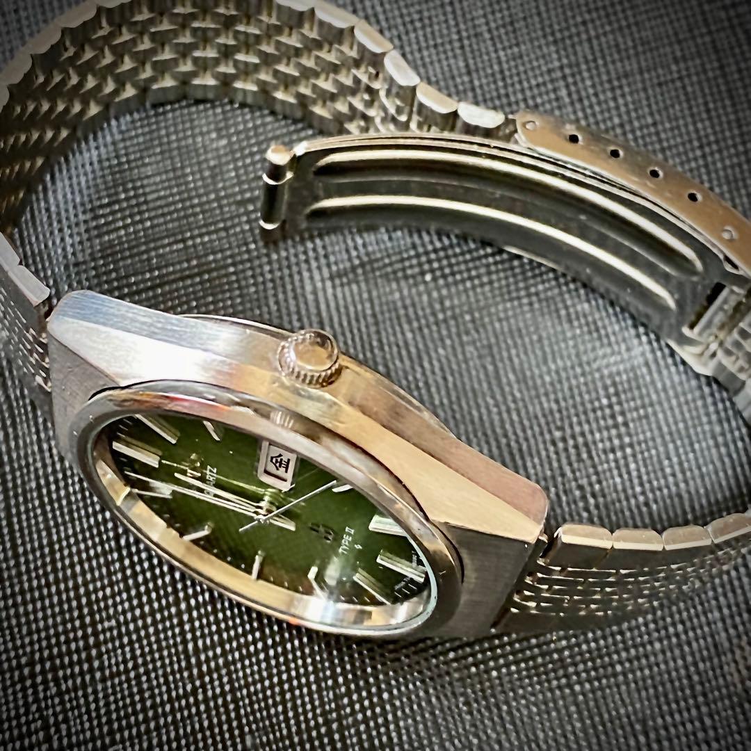 SEIKO TYPEII 緑文字盤1977 デイデイト