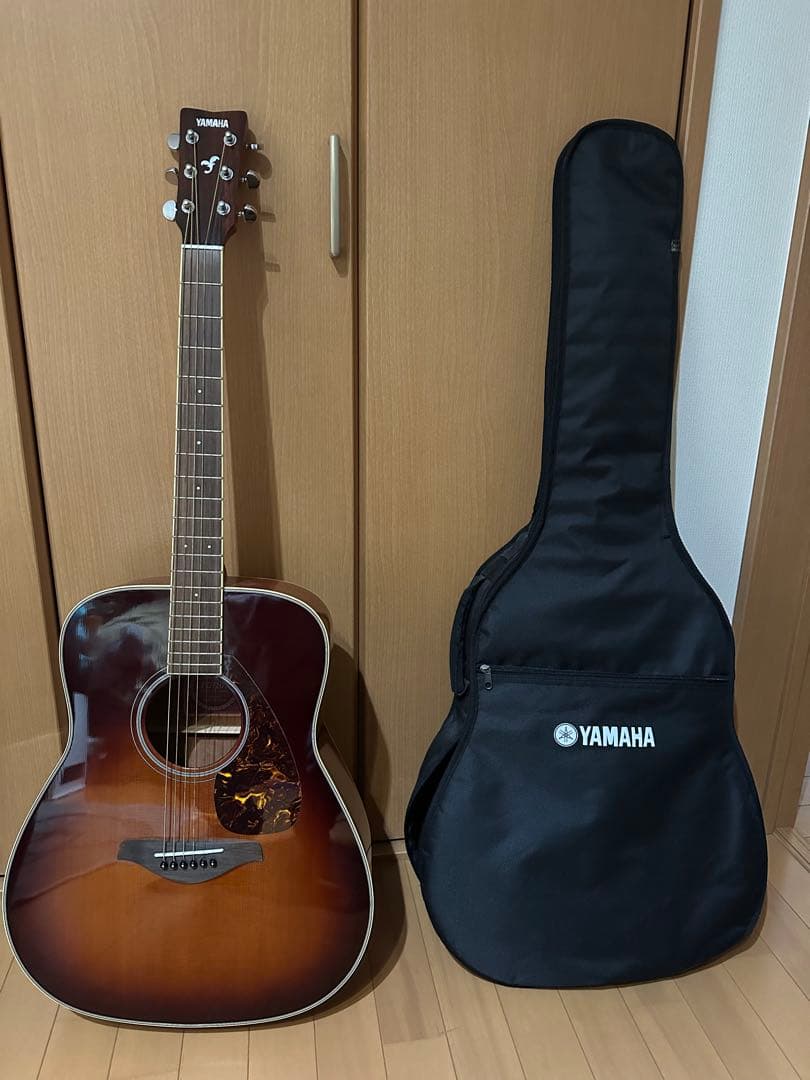 YAMAHA アコースティックギター ギターケース付き 楽器・機材