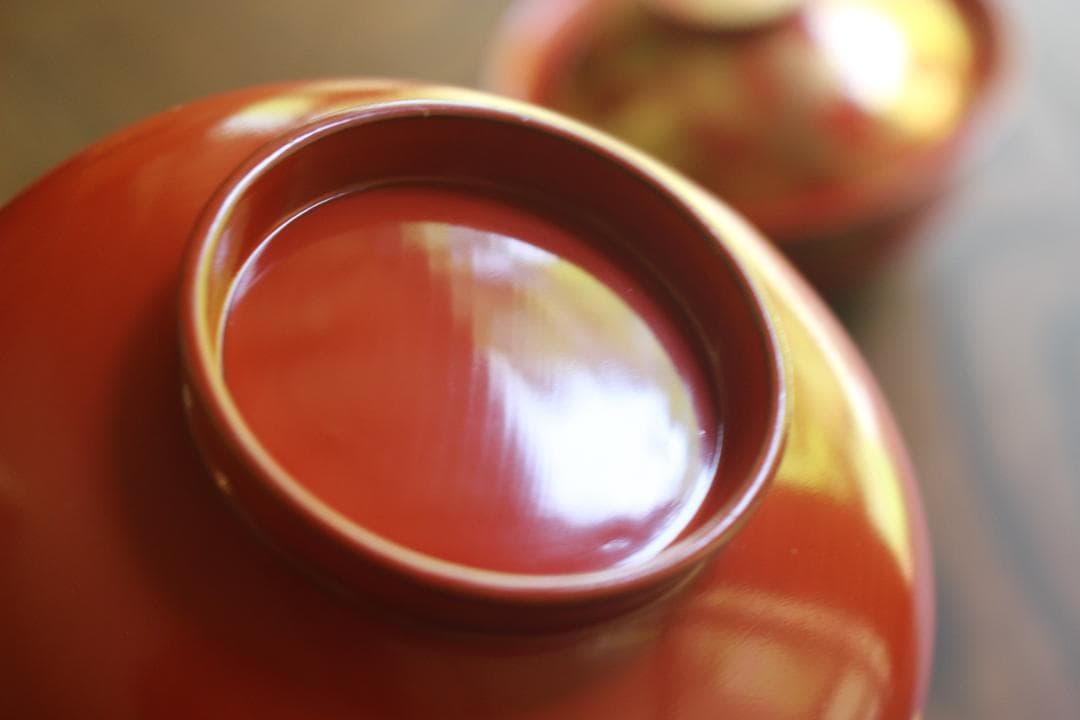 時代逸品！上質朱漆に極上信夫蒔絵の映えるお椀2点（検輪島塗懐石椀蒔絵椀