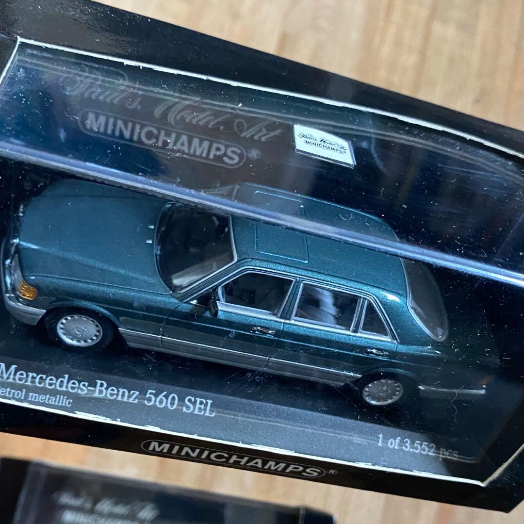 ミニチャンプス MINICHAMPS 1/43 ミニカー メルセデスベンツ