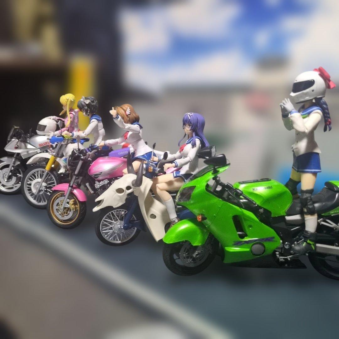 クリスマスセール価格！　ばくおん!　フィギュア コンプリートセットとジオラマ!