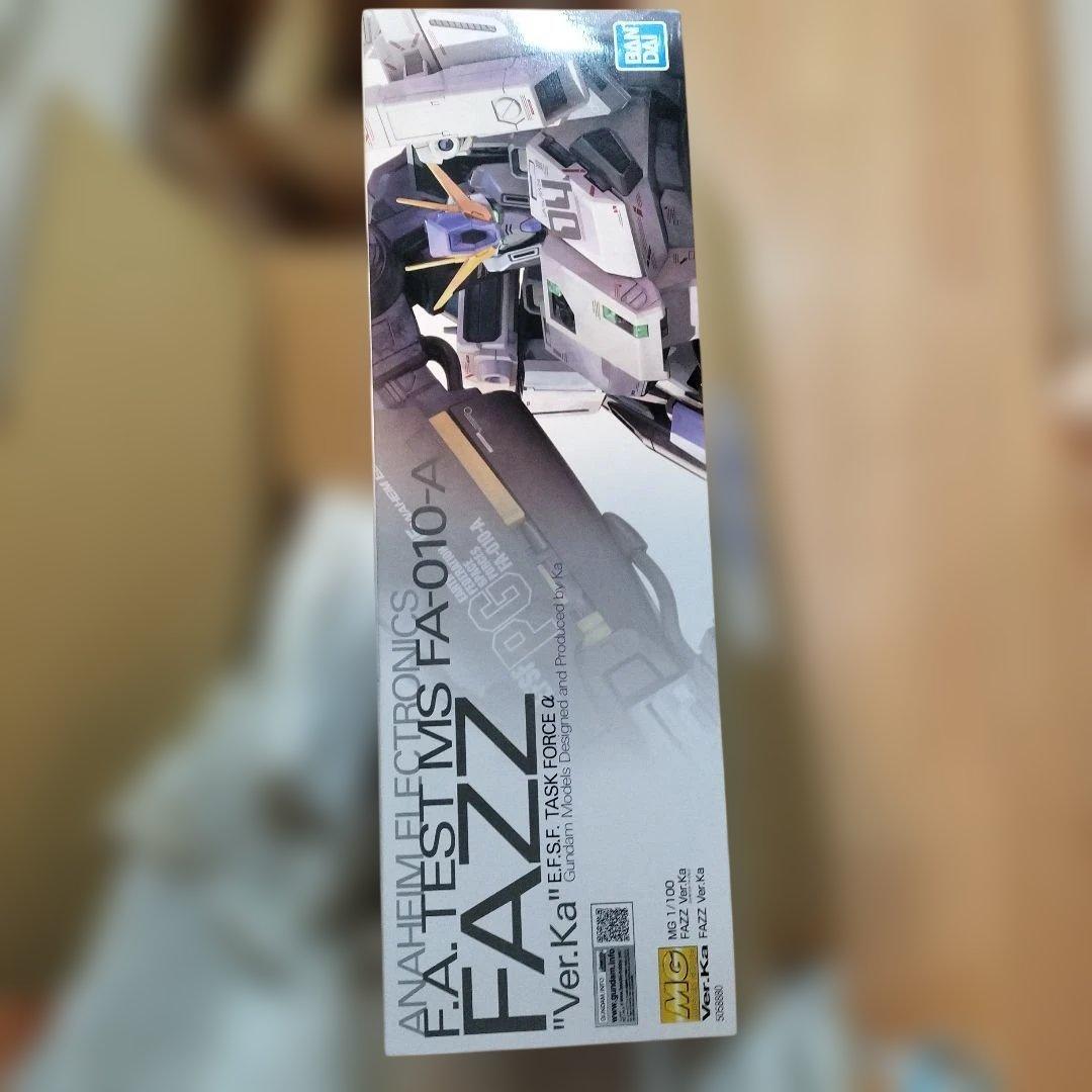 MG 機動戦士ガンダムセンチネル FAZZ Ver.Ka1/100色分け済みプラ
