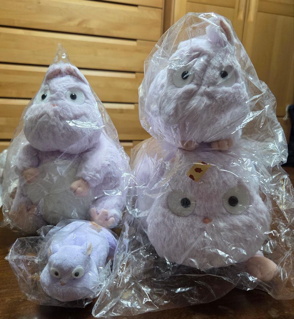 千と千尋の神隠し坊ねずみぬいぐるみ4点セットです！