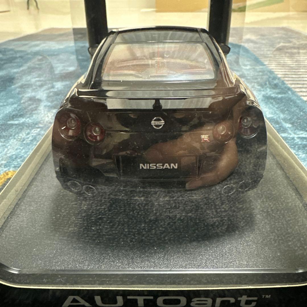 ミニカー AUTOart 1/18 77397NISSAN GT-R SUPER BLAK
