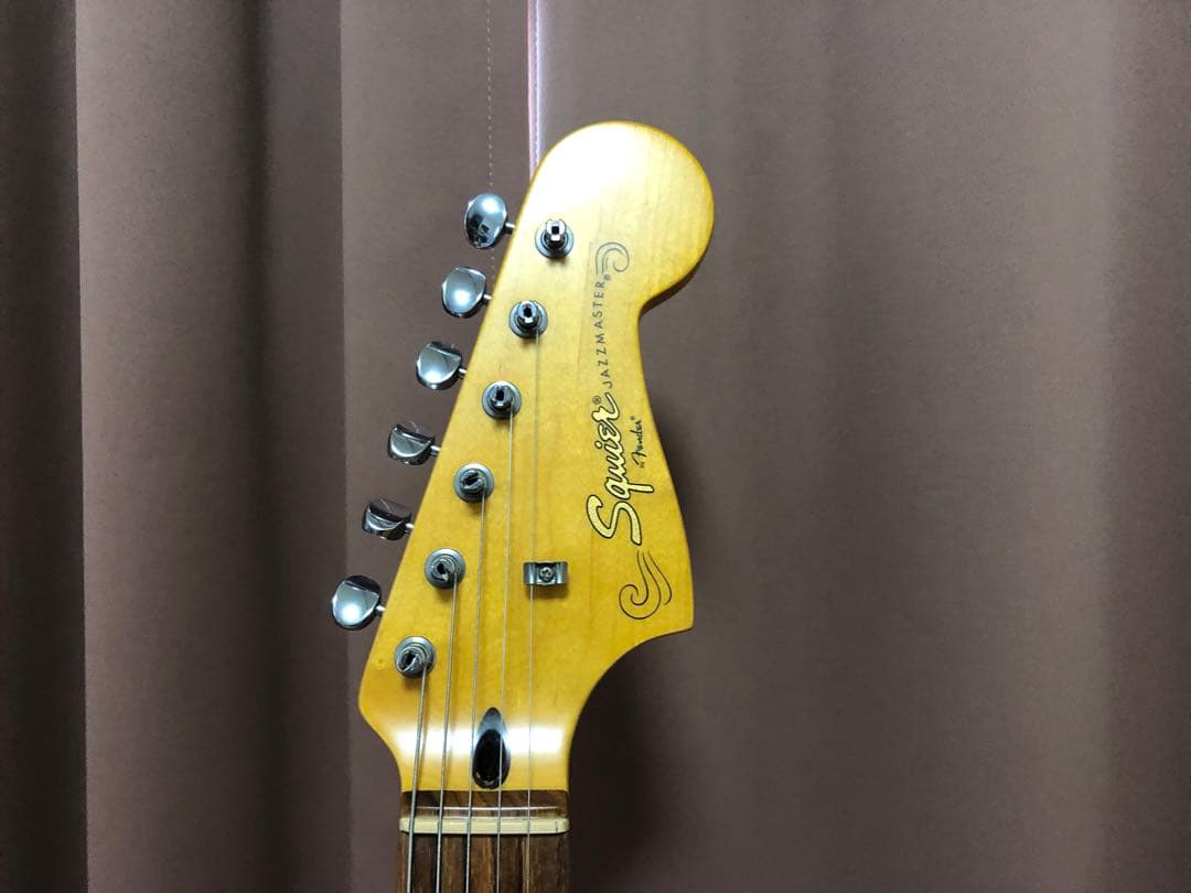 Squier deluxe Jazzmaster ジャズマスター エレキギター