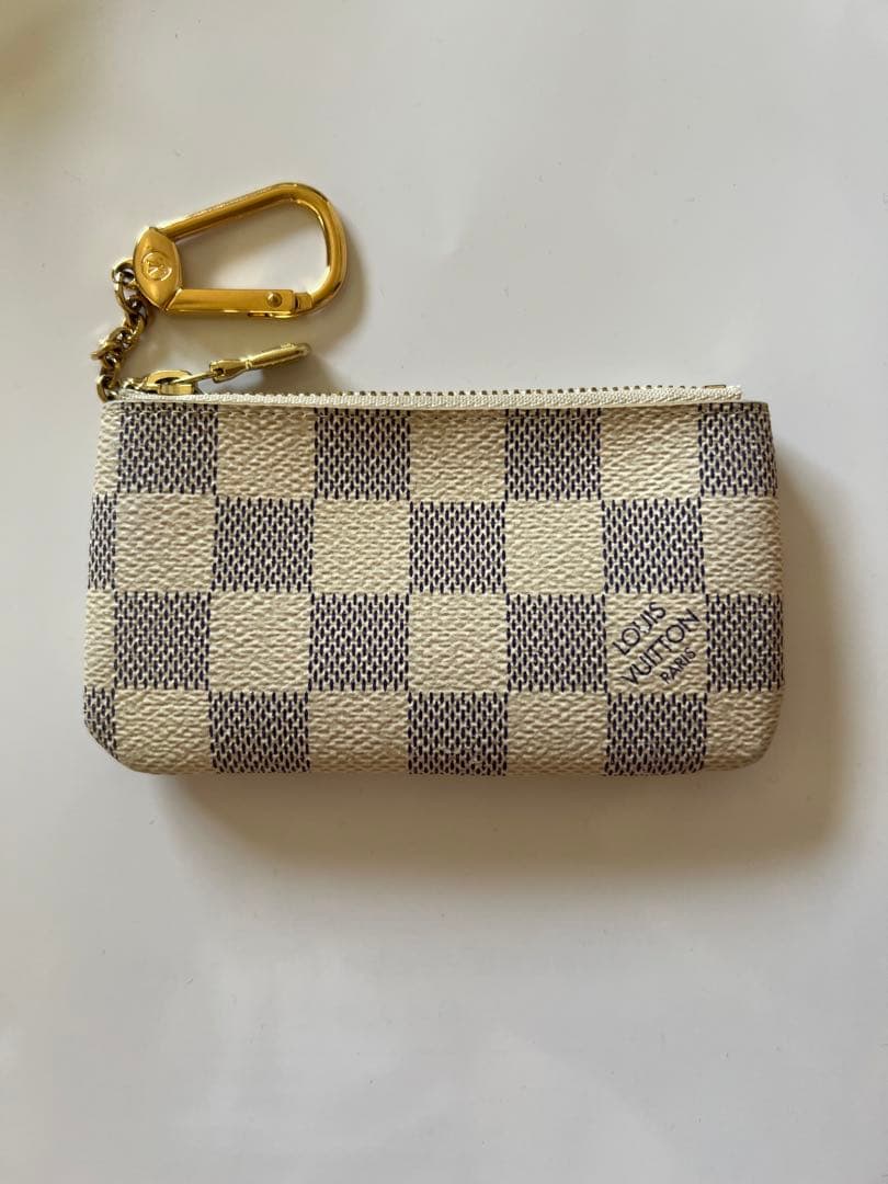 ヴィトン　アズール　ポシェットクレ　ケース　小銭入れ　N62659