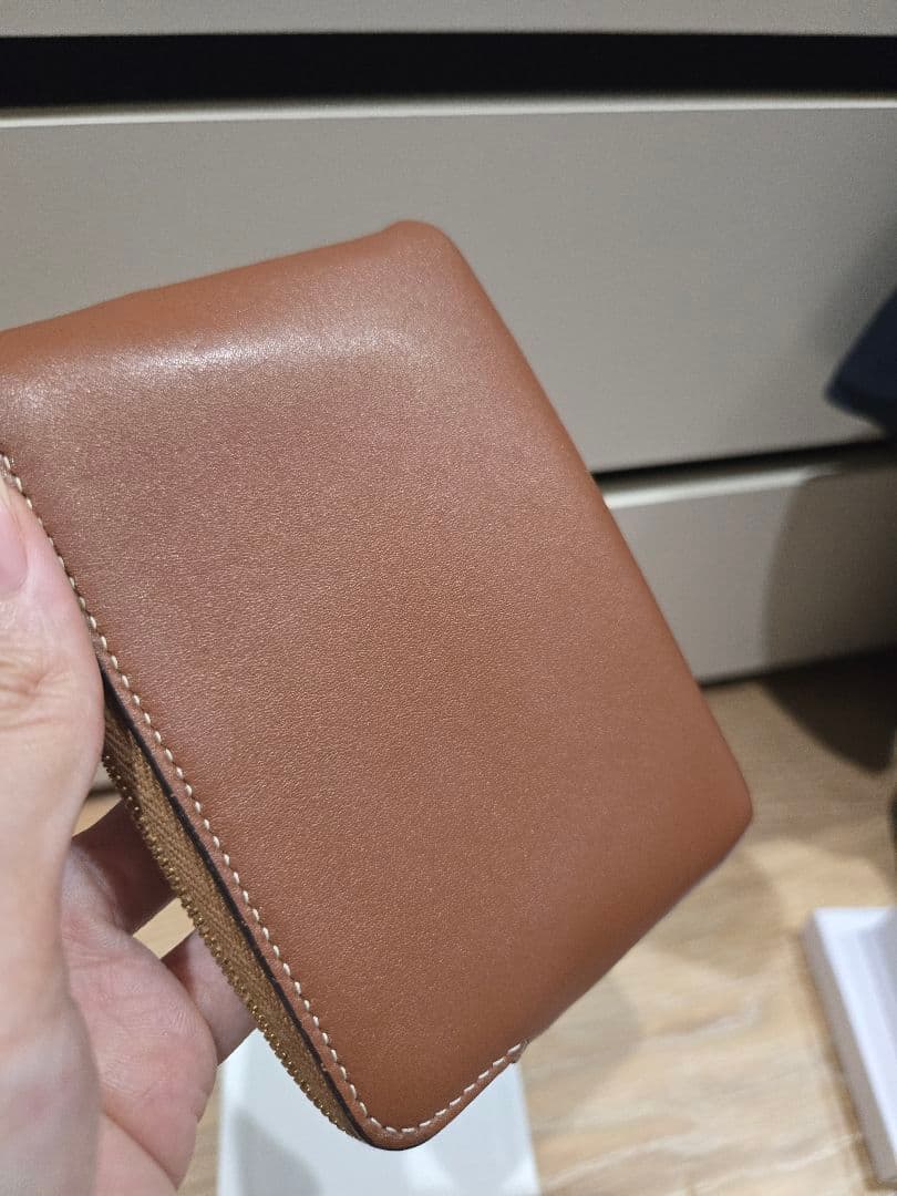 美品　セリーヌ　キーリングケース　カードケース　トリオンフ　タン