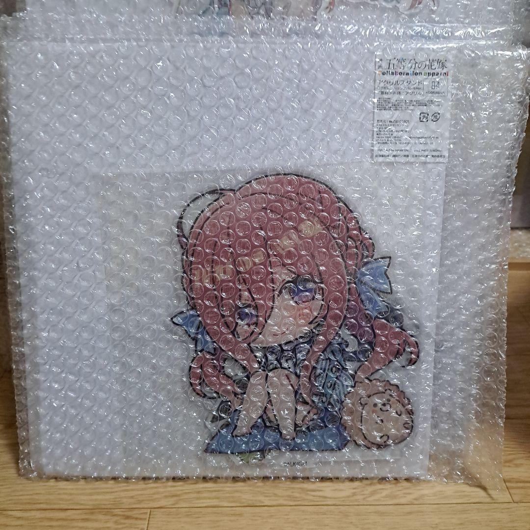 五等分の花嫁　中野三玖　UGC　アクリルスタンドセット