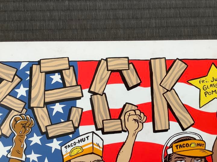 Beck ベック シルクスクリーンポスター バンド 90s 90年代 ツアー