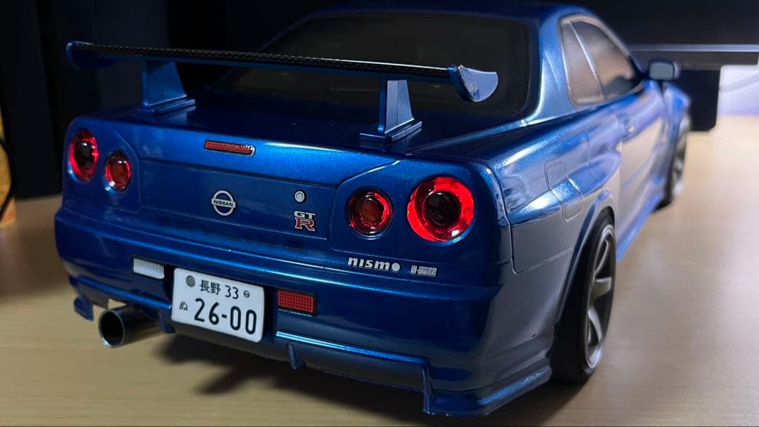 26日23時まで特別価格！タミヤ ラジコンボディ R34