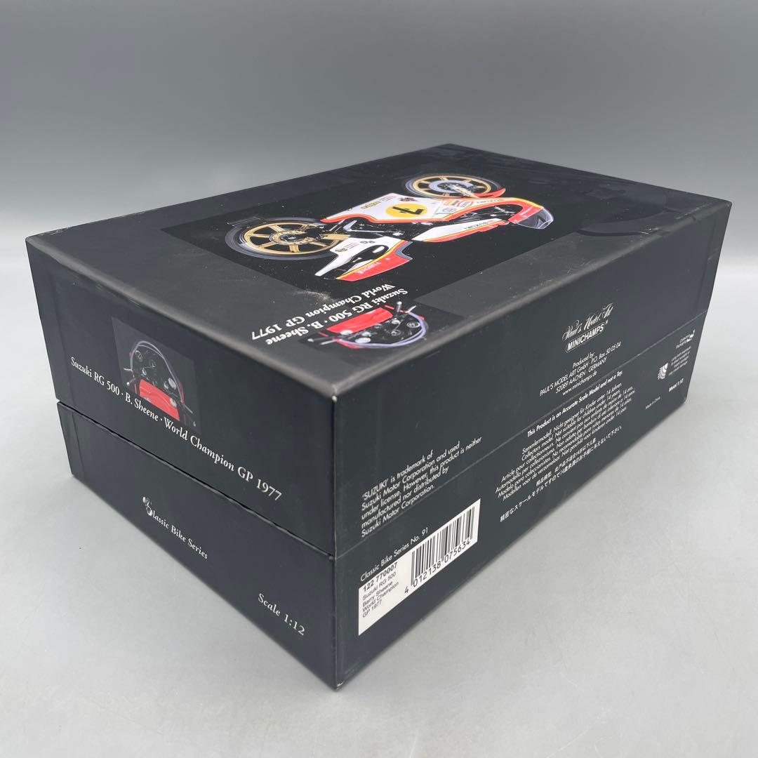 ミニチャンプス 1/12 SUZUKI RG500 ワールドチャンピオン1977
