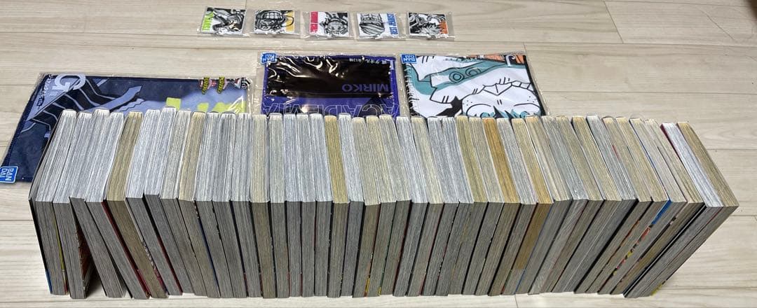 僕のヒーローアカデミア全巻セット　オマケ8点付き