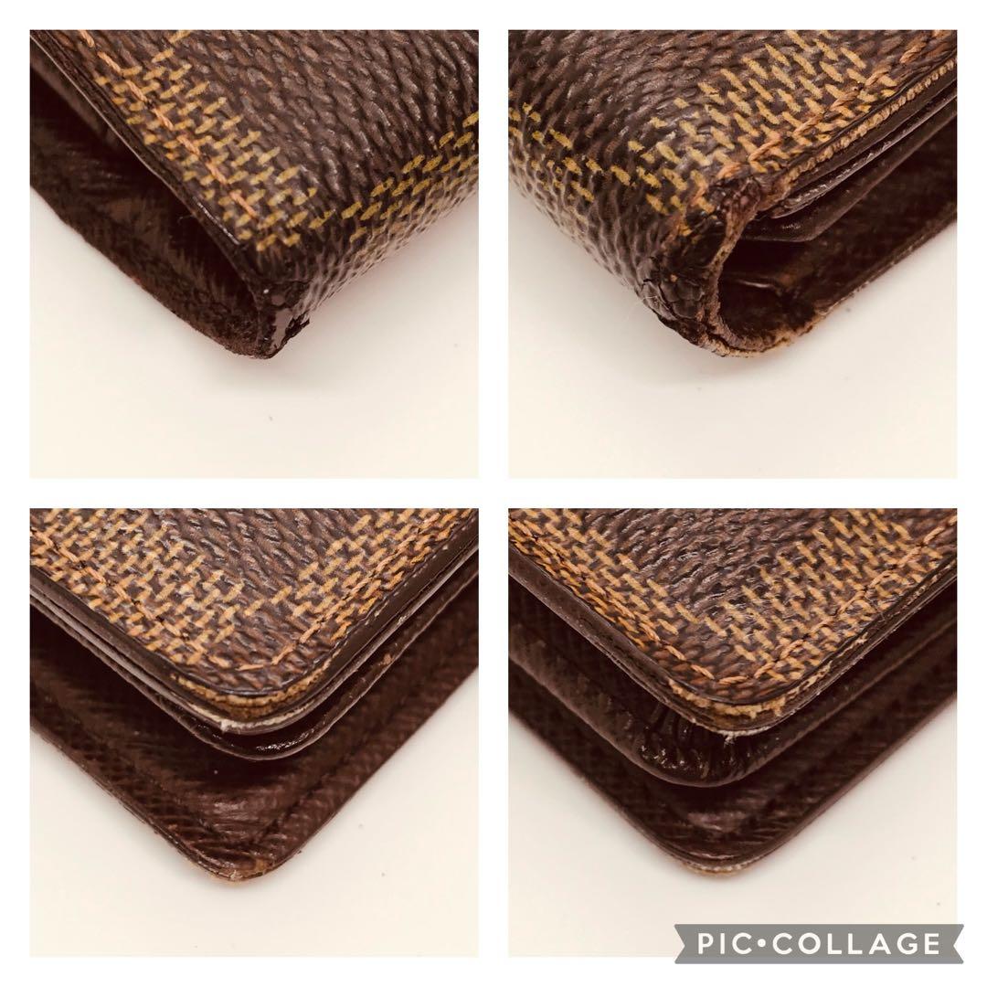 ルイヴィトン✨ ダミエ エベヌ ポルトフォイユ・フロリン 二つ折り財布