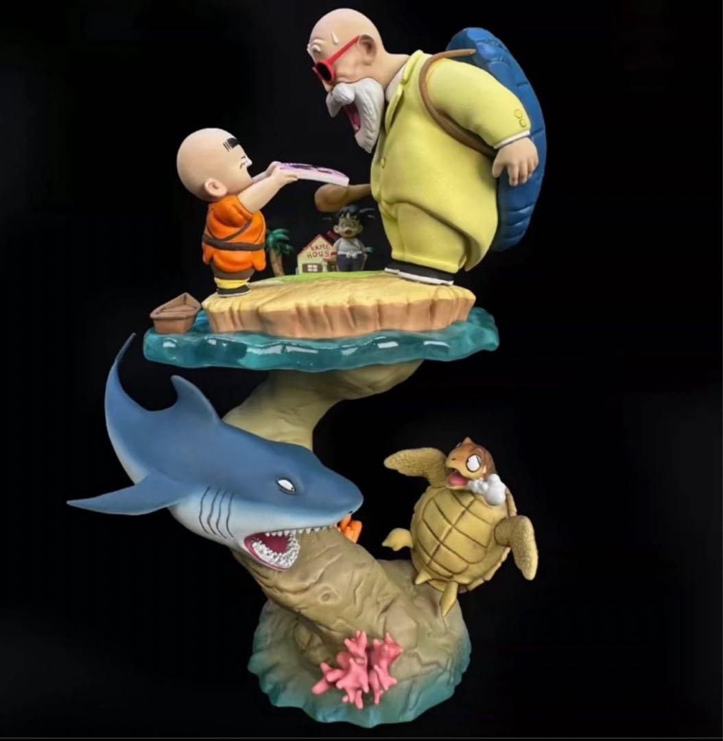 ドラゴンボール クリリン 孫悟空 亀仙人 フィギュア ガレージキット