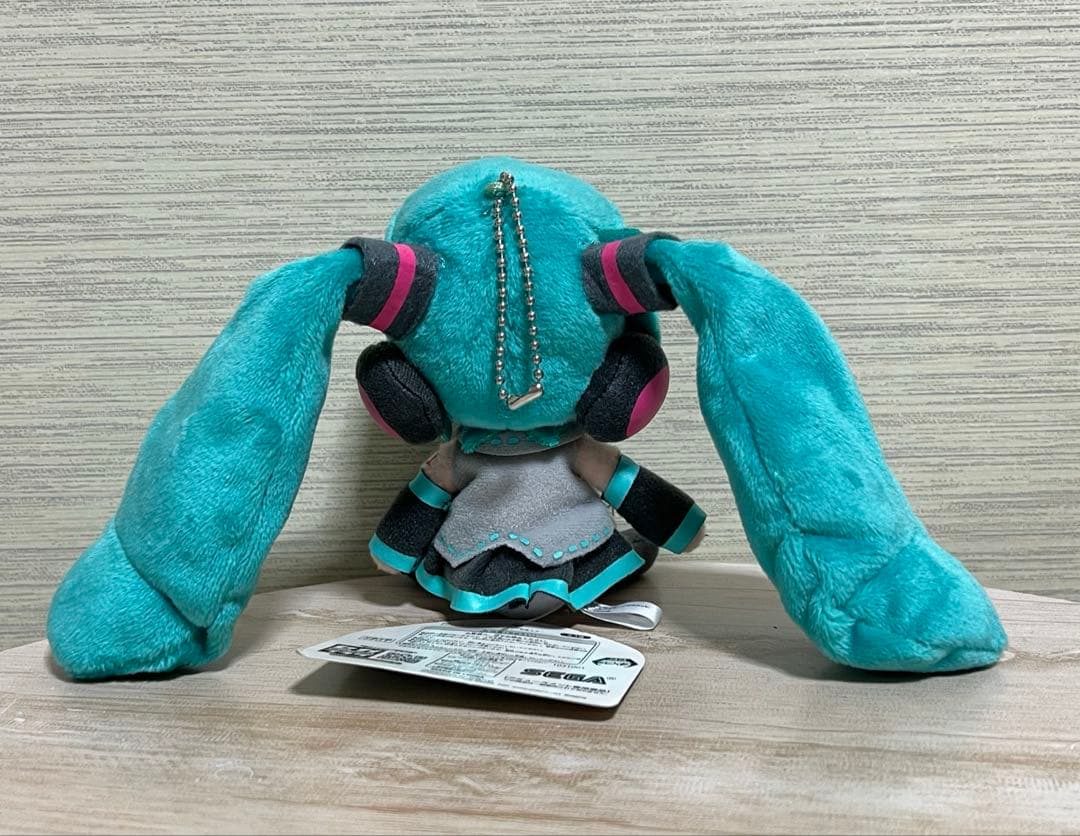 初音ミク　ふわふわキーチェーンマスコット