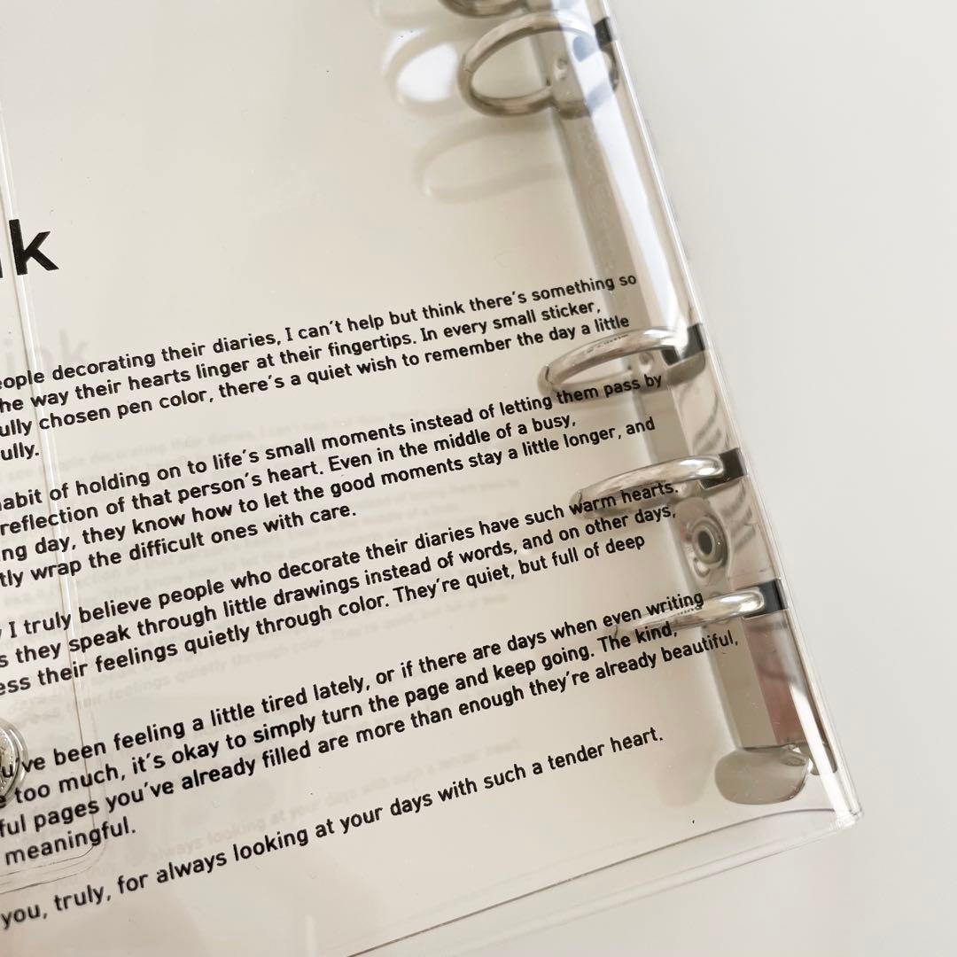 早い者勝 韓国 貯金 バインダー カバー A6 diarium 推し活 No.1 - メルカリ