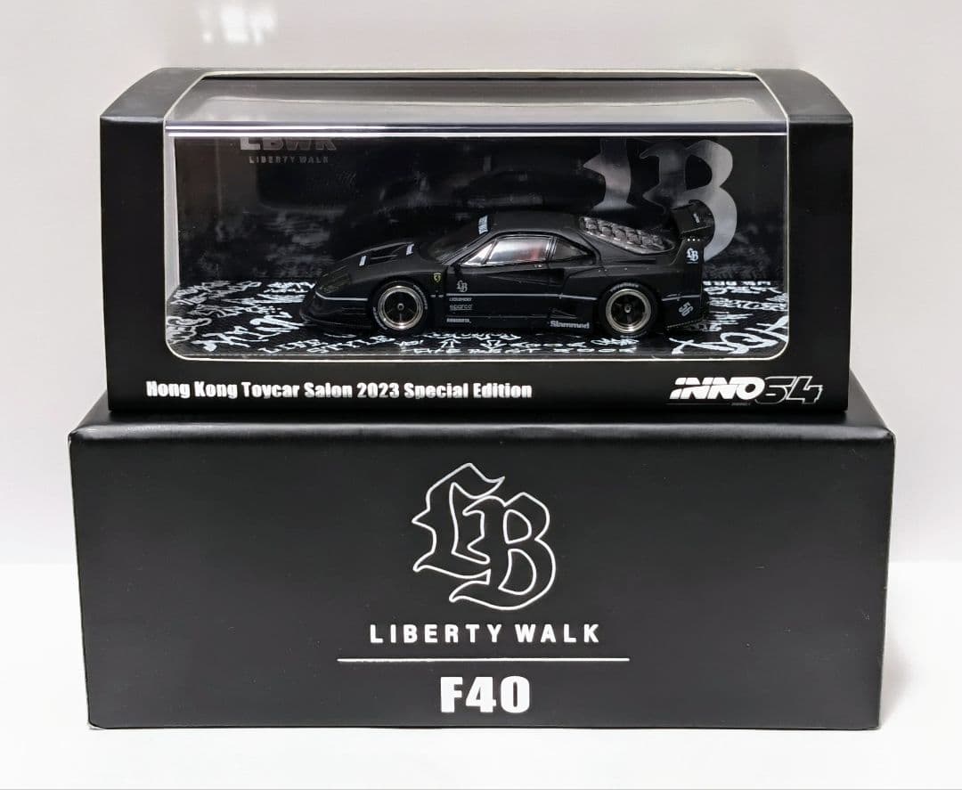 Inno64 フェラーリ LBWK F40 マットブラック