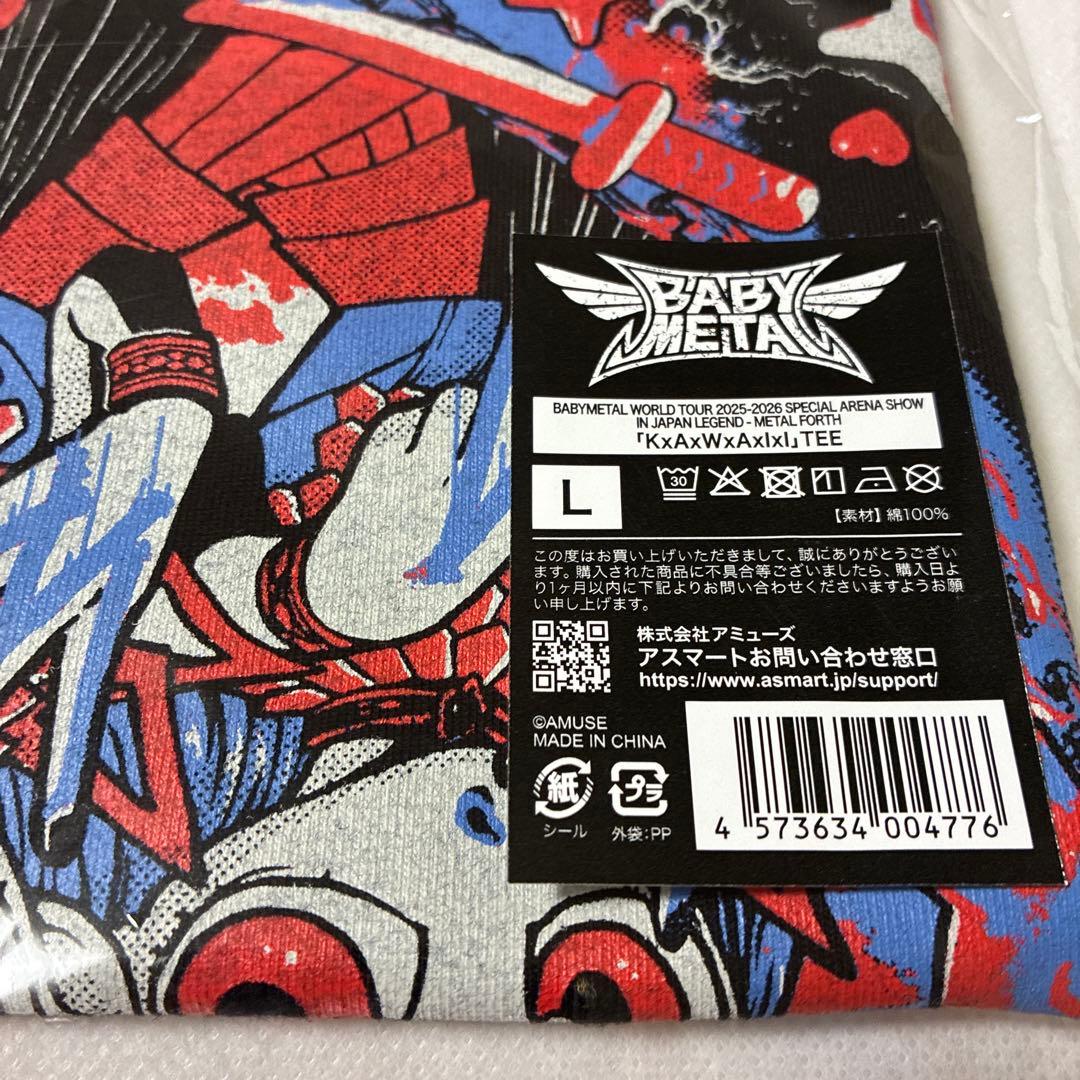 BABYMETAL KxAxWxAxIxI TEE Tシャツ Lサイズ - メルカリ