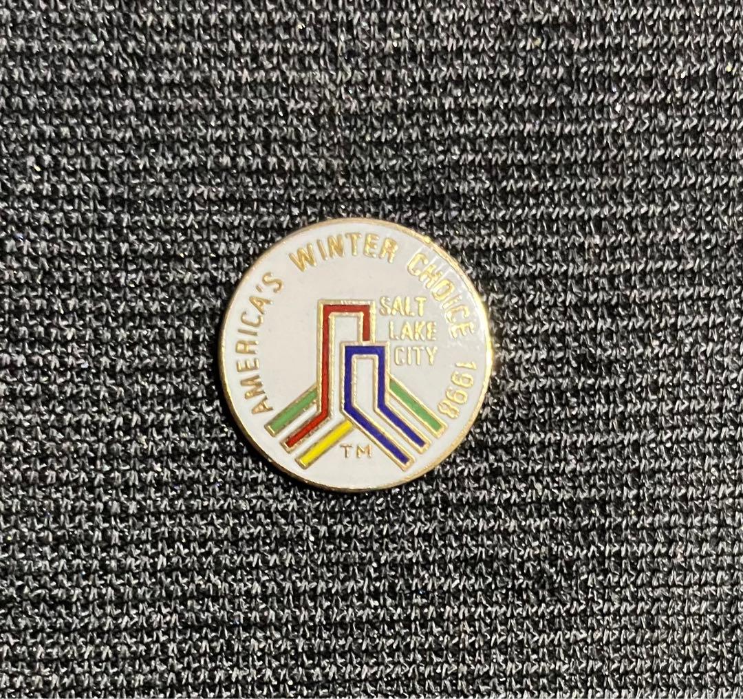希少 1998オリンピック招致ピンバッジ/ソルトレイクシテ−②