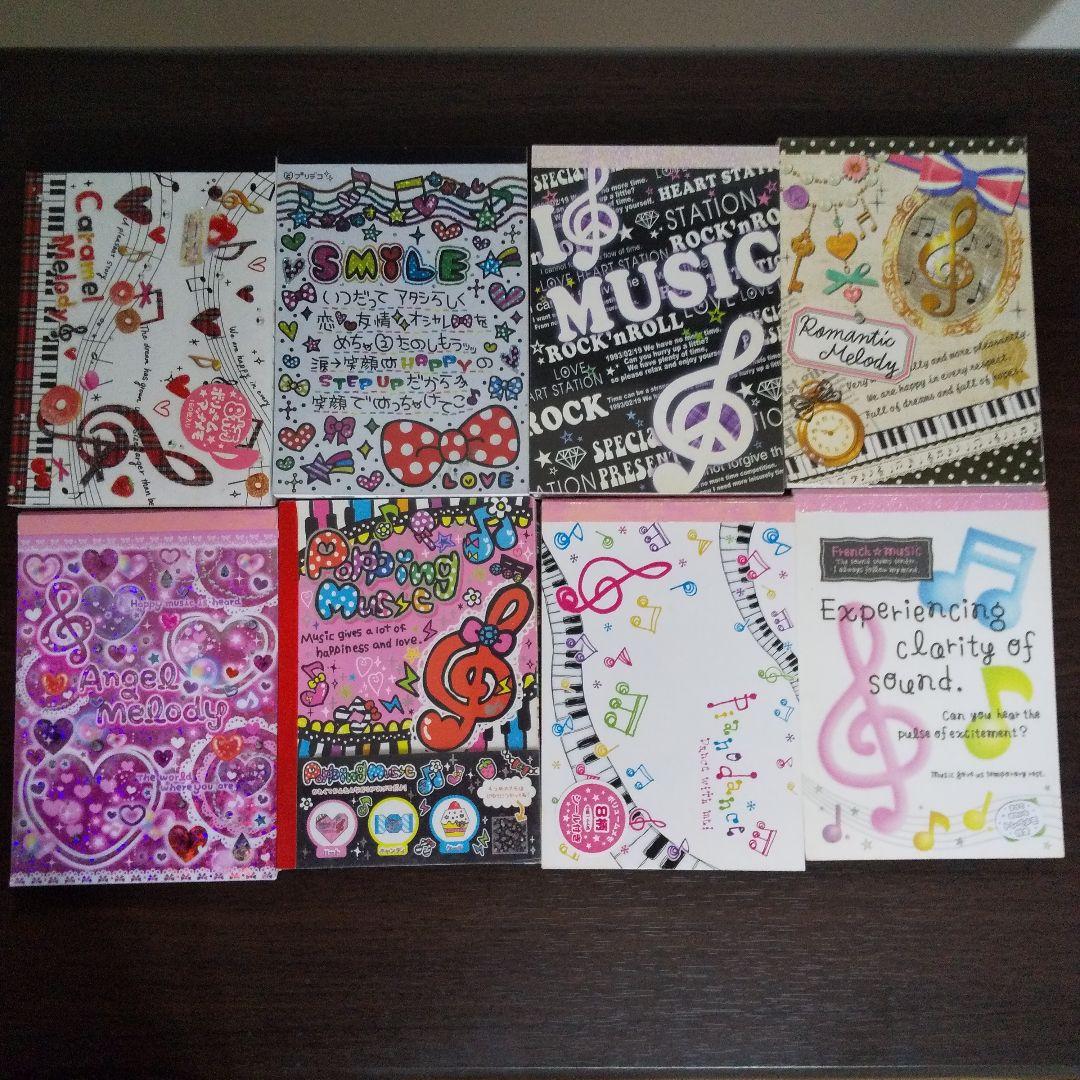 メモ帳 平成レトロ 音符 音楽 まとめ売り - メルカリ