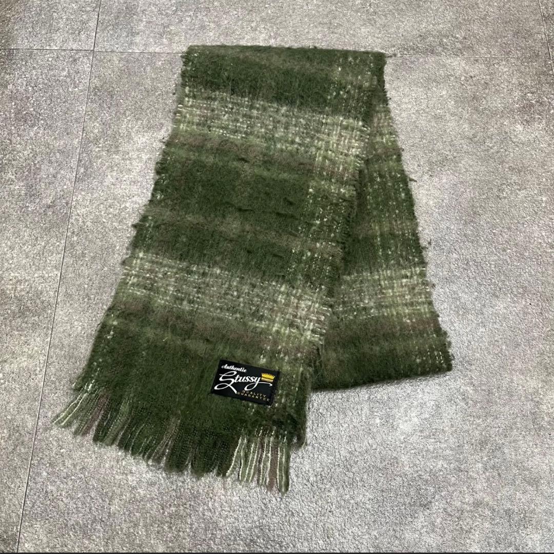 STUSSY 24AW PLAID SCARF プレイドスカーフ マフラー - メルカリ