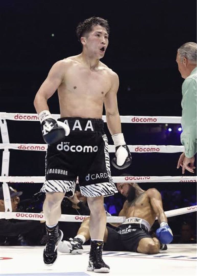 受注生産品】ミズノ製 井上尚弥勝利記念トランクステイストハーフ