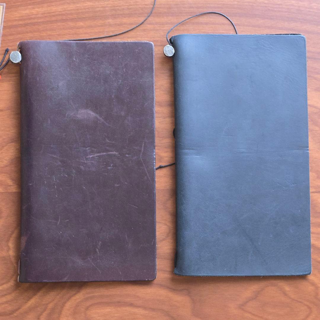 MIDORI TRAVELLER'S notebook 旧ロゴトラベラーズノート トラベラーズ