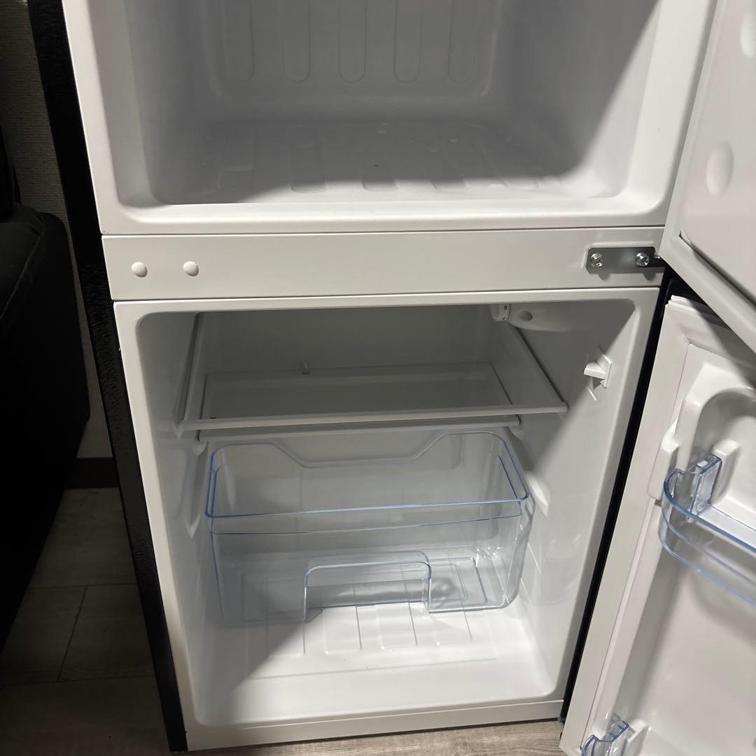 SANYO ブラック 2ドア冷蔵庫