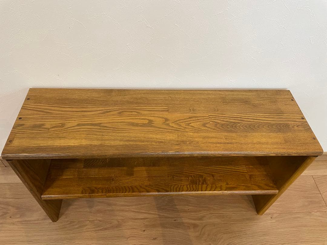 なごさん専用 ローテーブル 棚 カフェテーブル テレビボード 無垢 オーク