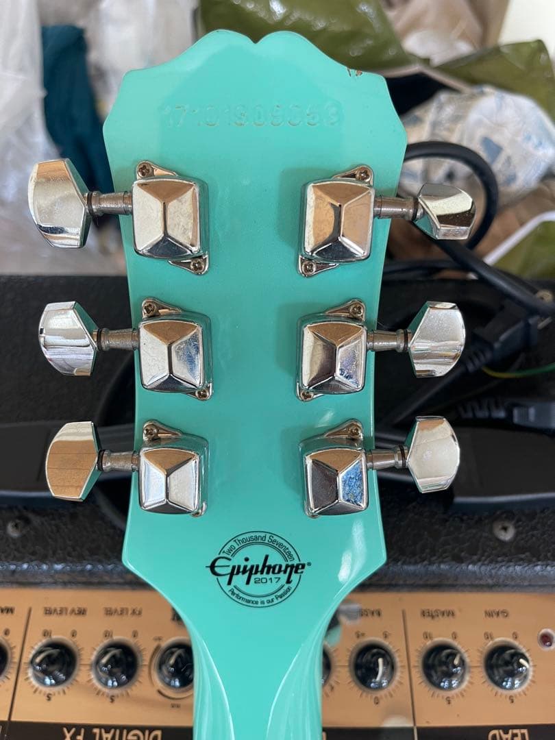 Epiphone Les Paul SL Turquoise エレキギター