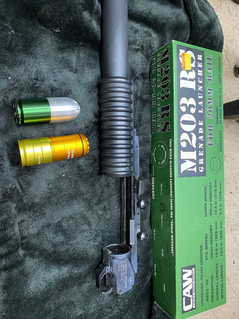 クラフトアップルワークス M203グレネードランチャー モスカート2個セット