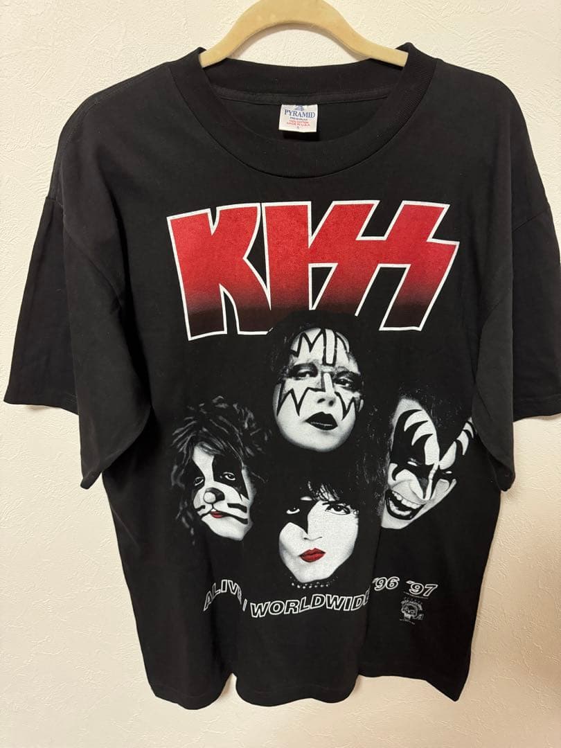 美品】KISS ワールドツアー Tシャツ Lサイズ 1996-1997