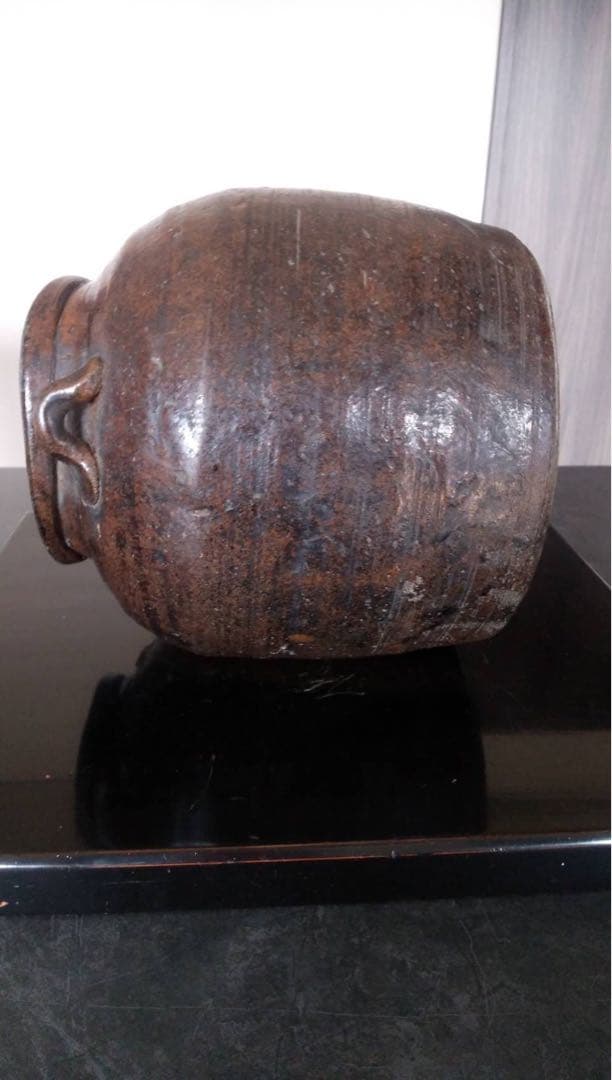 古瀬戸　瀬戸焼　アンティーク　六古窯　古美術　茶壷　古道具