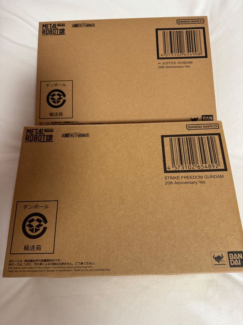 メタルロボット魂ストライクフリーダム20th インフィニットジャスティス20th