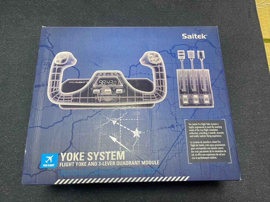 Saitek Yoke System フライトヨーク Amazon.com: Logitech G PRO Flight Yoke System, Professional