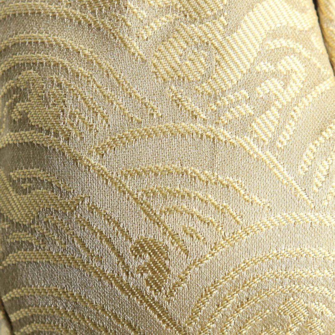 韓国人間文化財 池順鐸作 青磁鶴首茶入 浪の紋緞子仕