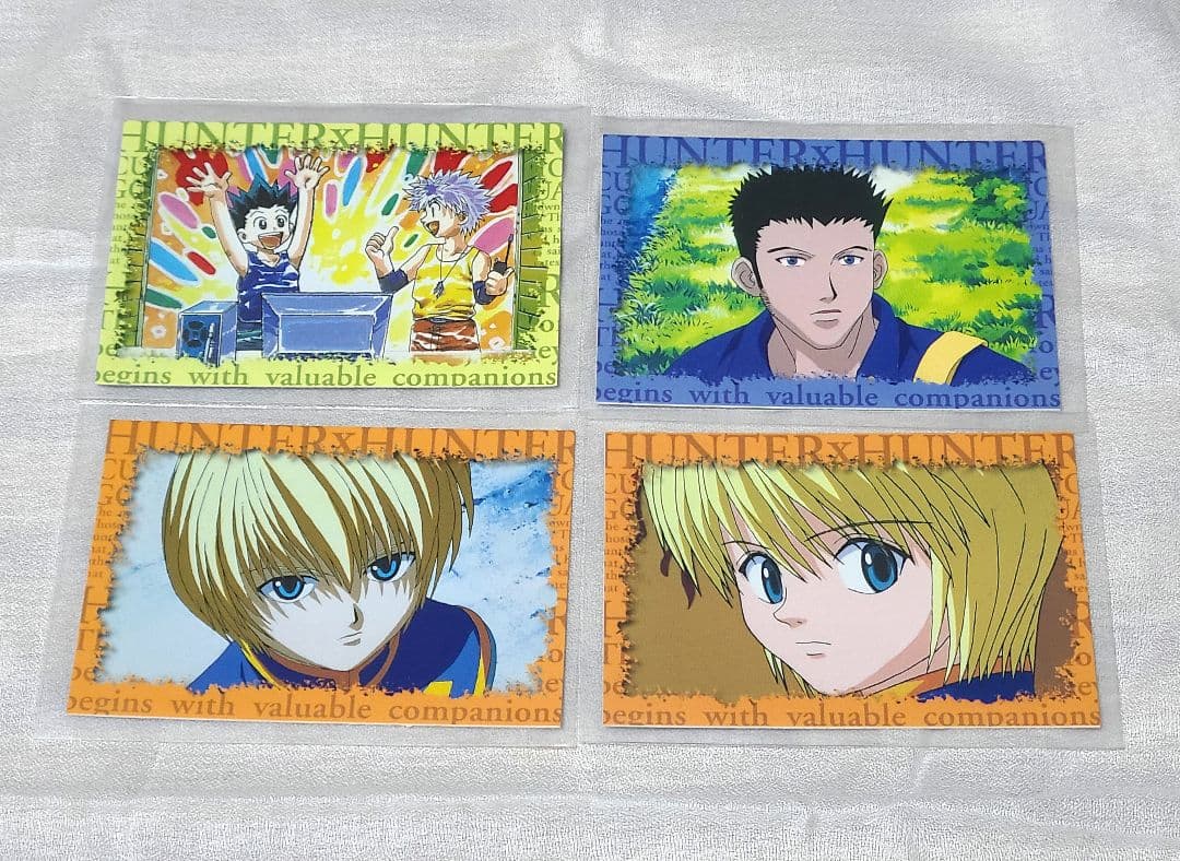 旧アニメ HUNTER×HUNTER 非売品 スクラッチカード キルア クラピカ