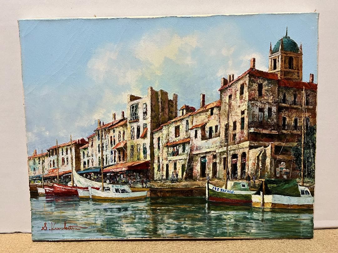 レイ　絵画　川勝茂弘 港