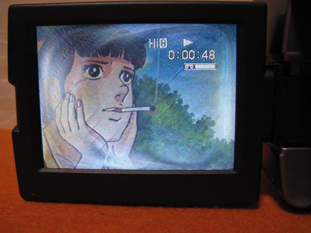 動作0K❗️☆SONYの液晶Hi8/8ミリビデオカメラ・CCD-TRV90