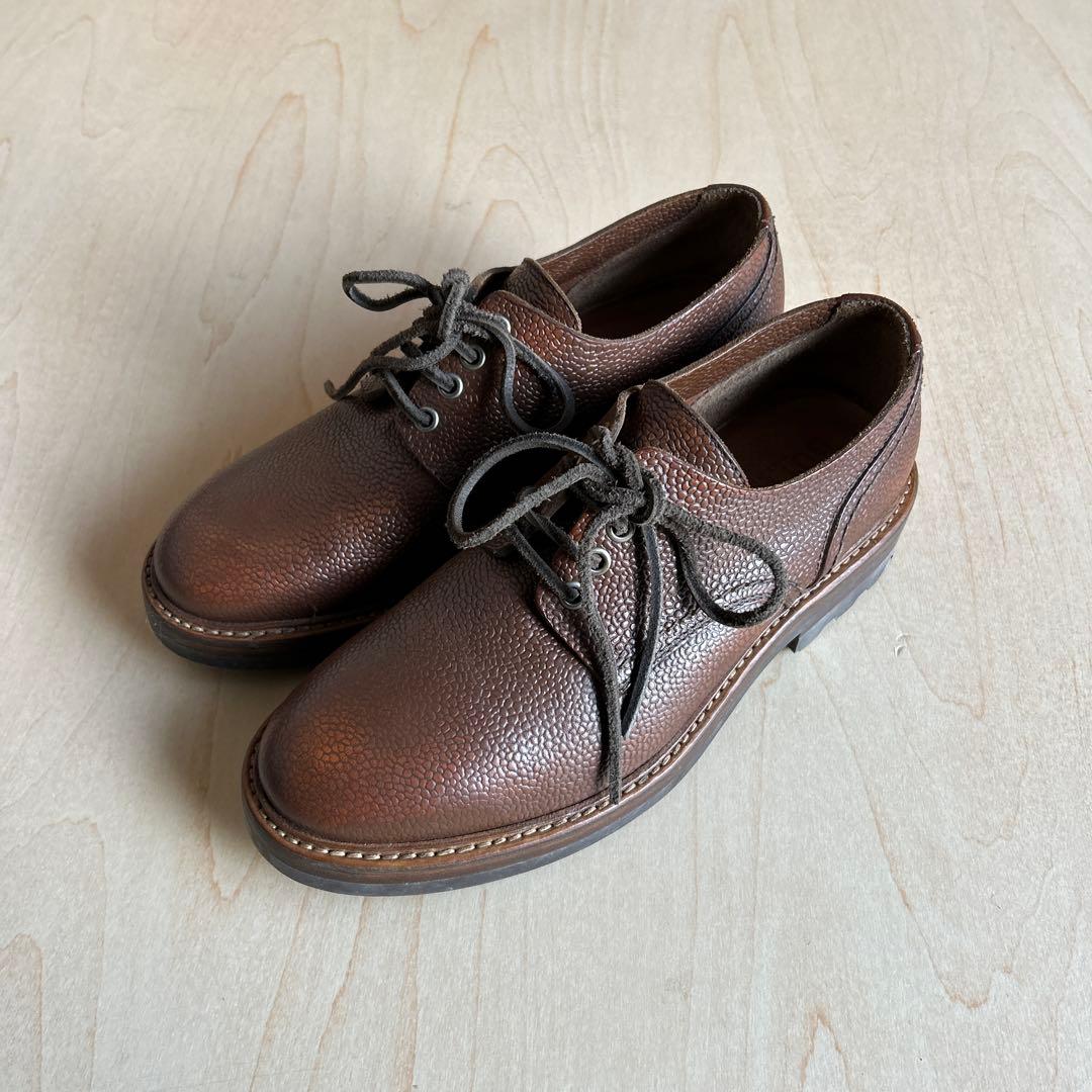 ブッテロ　ダービーシューズ　ブラウン39