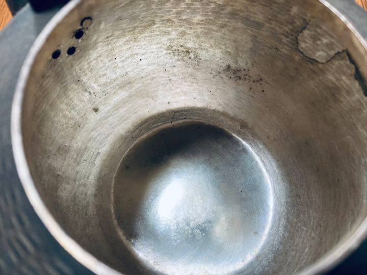 アンティーク お洒落 金属製急須 骨董品 希少品