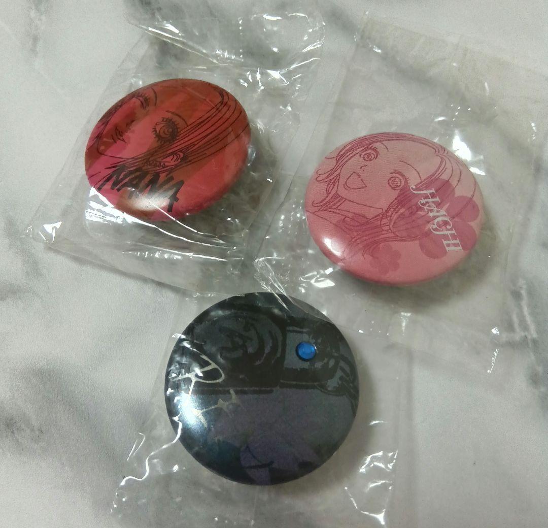 NANA 矢沢あい　缶バッジセット