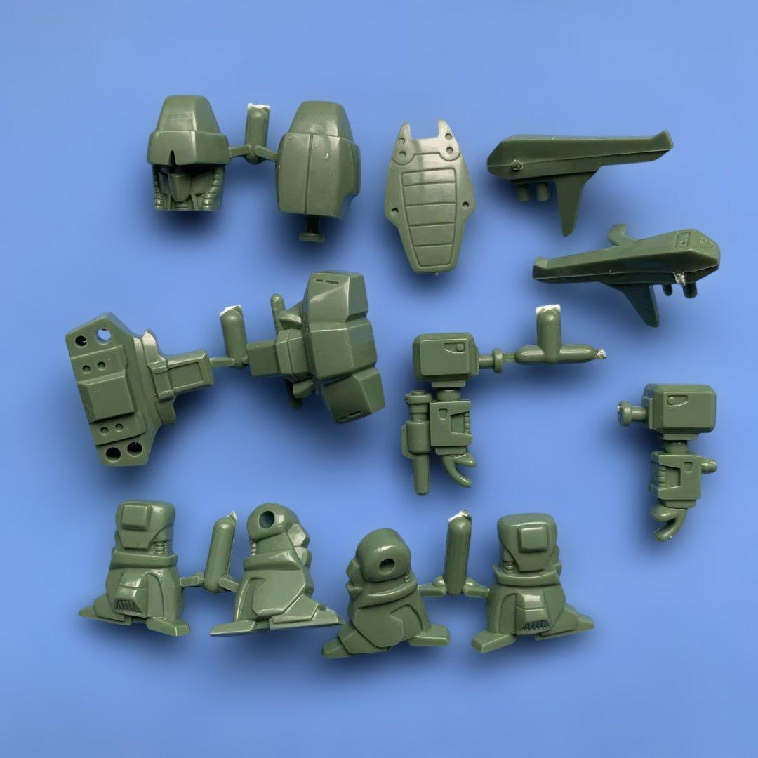 ☆レトロ エルガイム ガチャ プラモデル 未組立品 全8種コンプセット